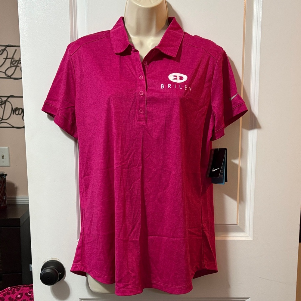 Women's Pink Polo Shirt